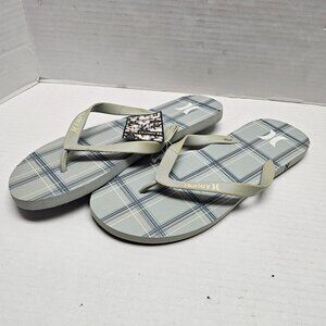 New with Tag Hurley Mens Flip Flop Sandals Summer Beach Pool XL 13